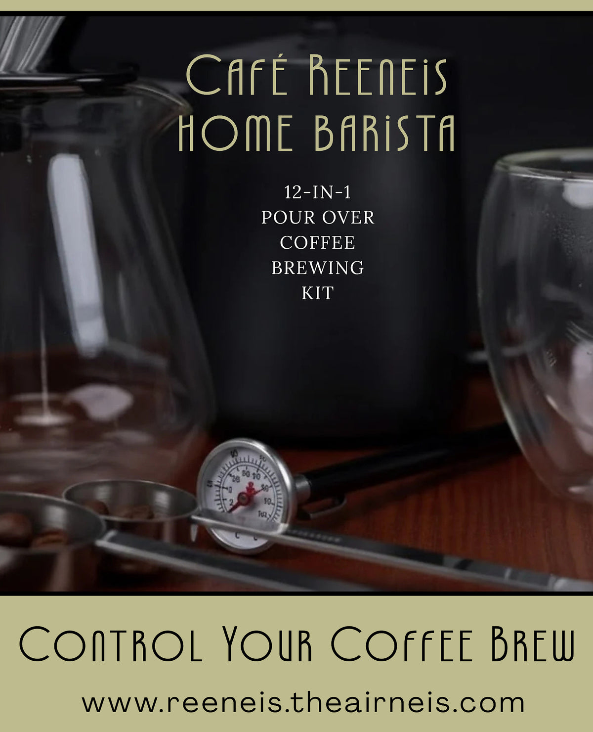 HOME BARISTA 12-in-1 POUR-OVER FILTER COFFEE KIT